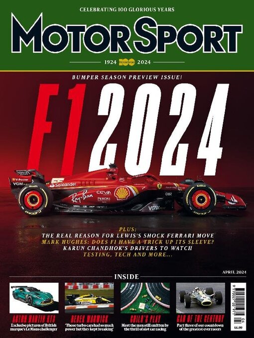 Title details for Motor Sport Magazine by Motorsport Magazine Limited - Available